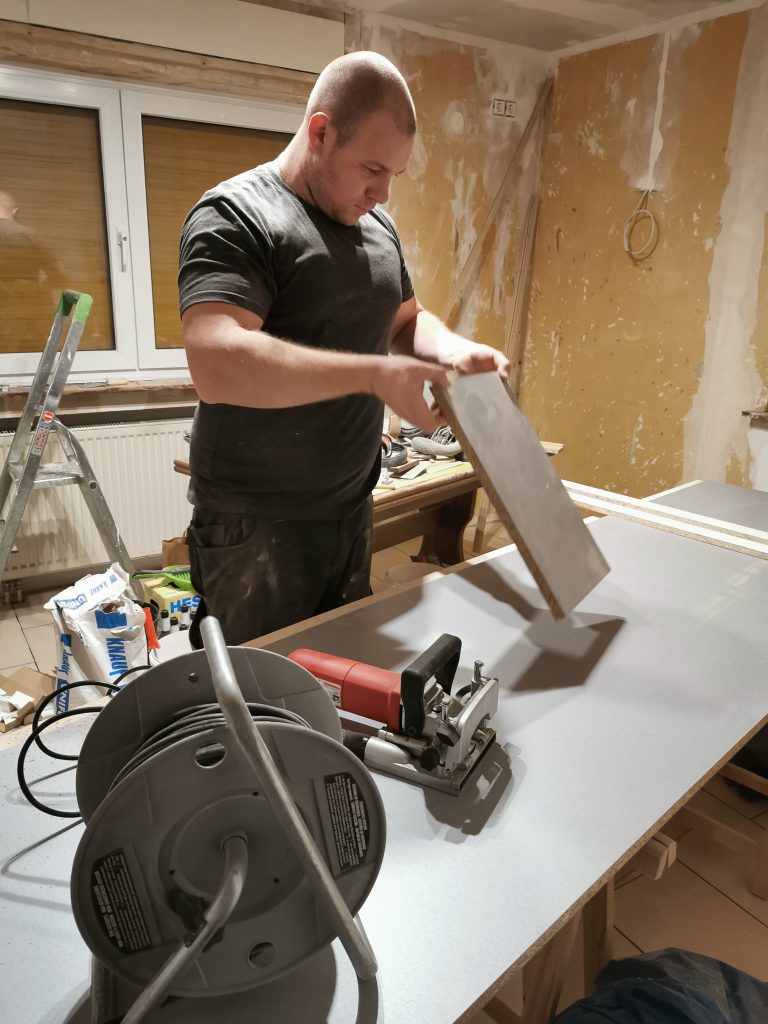 Montagearbeiten